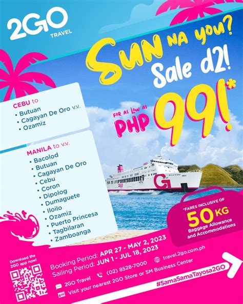 2go ticket price|Iba pa.